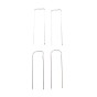 Spinki do Tyczka kokosowa Plantris z trzonkiem PCV do mocowania roślin 30 cmg