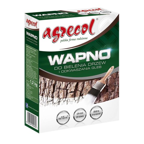 Wapno do odkwaszania gleb i bielenia drzew