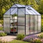 Szklarnia ogrodowa Plantris Crystal 4.4 m2 poliwęglan i aluminium