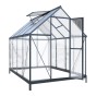 Szklarnia ogrodowa Plantris Crystal 4.4 m2 poliwęglan i aluminium