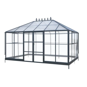 Szklarnia ogrodowa Plantris Royal 12m2 poliwęglan i aluminium