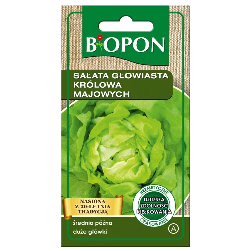 Sałata głowiasta Królowa Majowych 1g