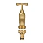 Kran ogrodowy z gwintem zewnętrznym G1/2" BRASS