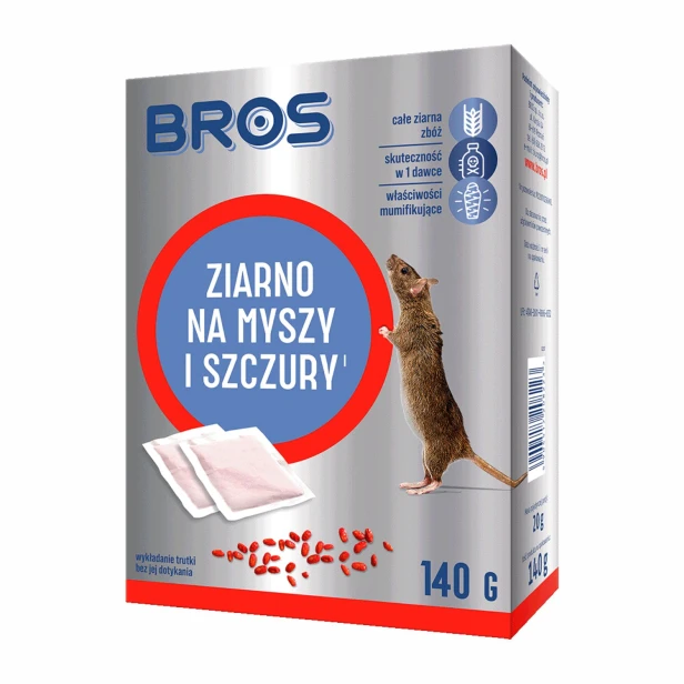 BROS myszy ziarno 140g