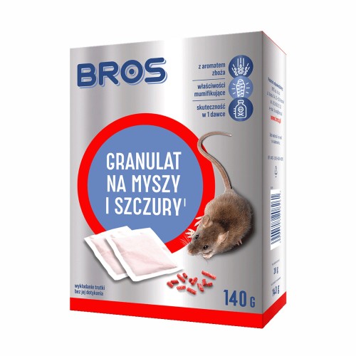 Granulat na myszy i szczury 140g