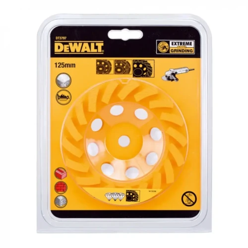 Tarcza diamentowa garnkowa 125mm M14 TURBO DEWALT