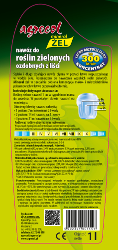 Mineral żel do roślin zielonych 0,25 l