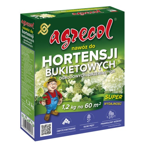 Nawóz do hortensji bukietowych, ogrodowych i drzewiastych 1,2 kg