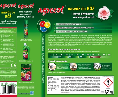 Nawóz do róż 1,2 kg